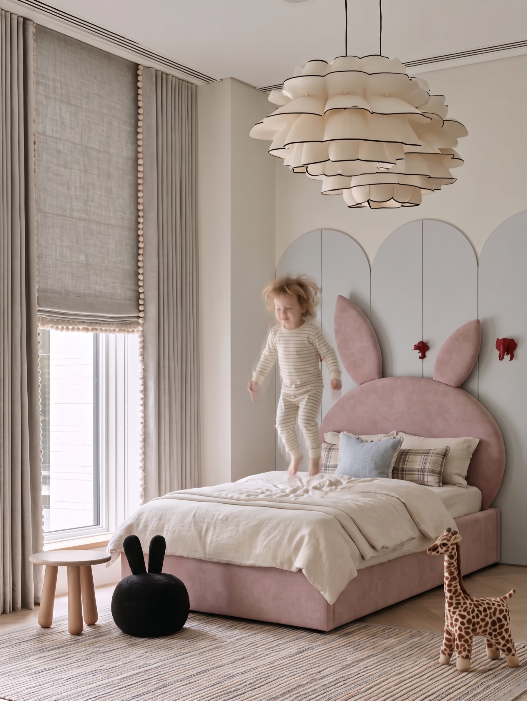 Talaga 1999 — Rosa Bett im Kinderzimmer